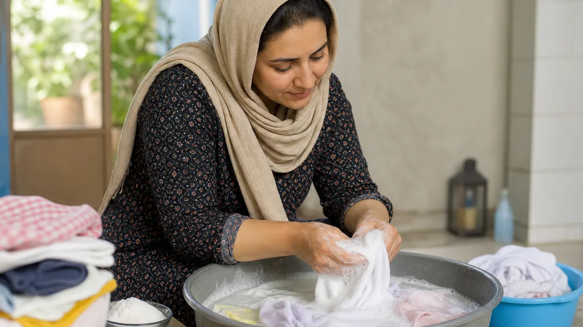 پودر لباسشویی دستی واش لند برای شستوشوی روزمره اقتصادی