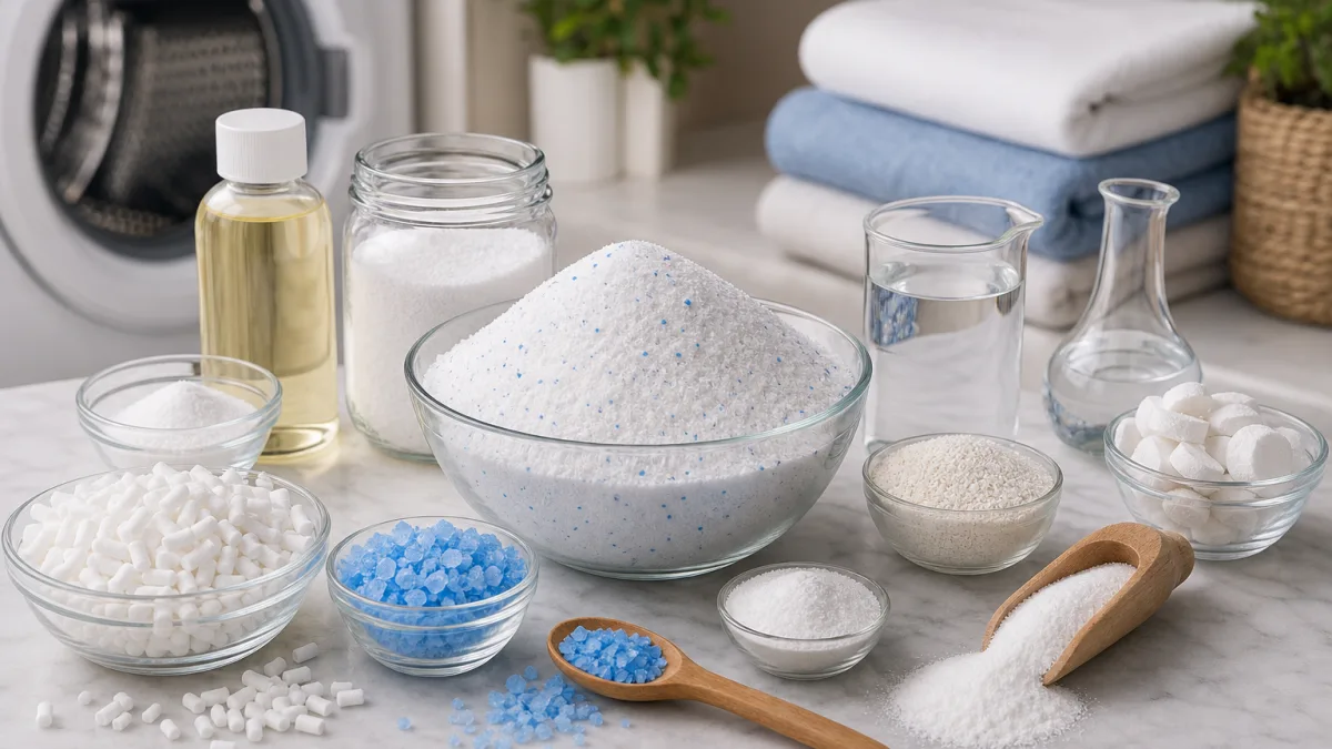 نوع ساخت پودر لباسشویی شنتیا