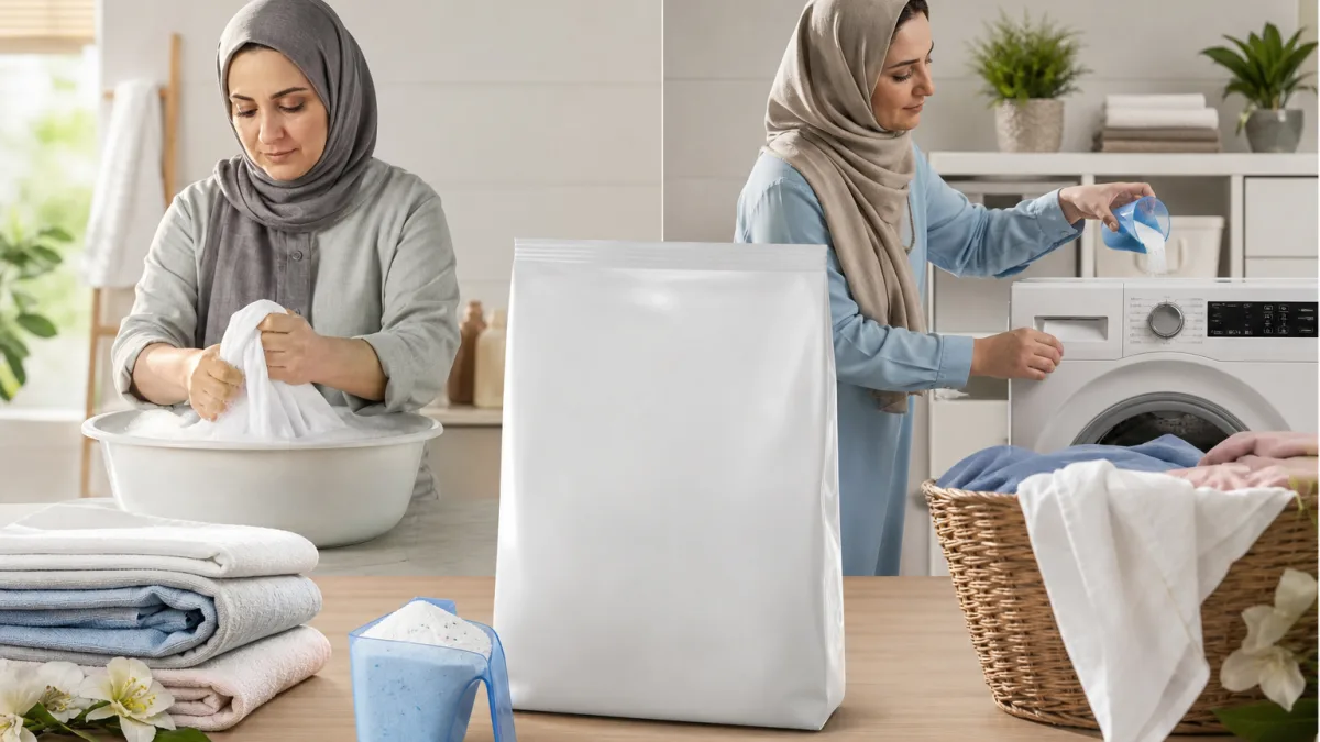تفاوت پودر لباسشویی ۳ کیلویی