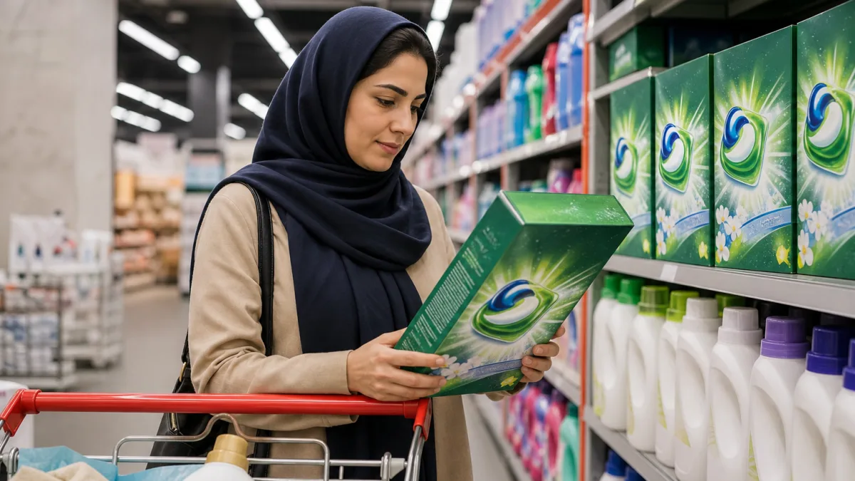 قیمت پودر لباسشویی پرسیل برای مصرف خانوار